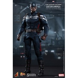 Captain America – Stealth S.T.R.I.K.E. Suit Figurine 1/6 Hot Toys