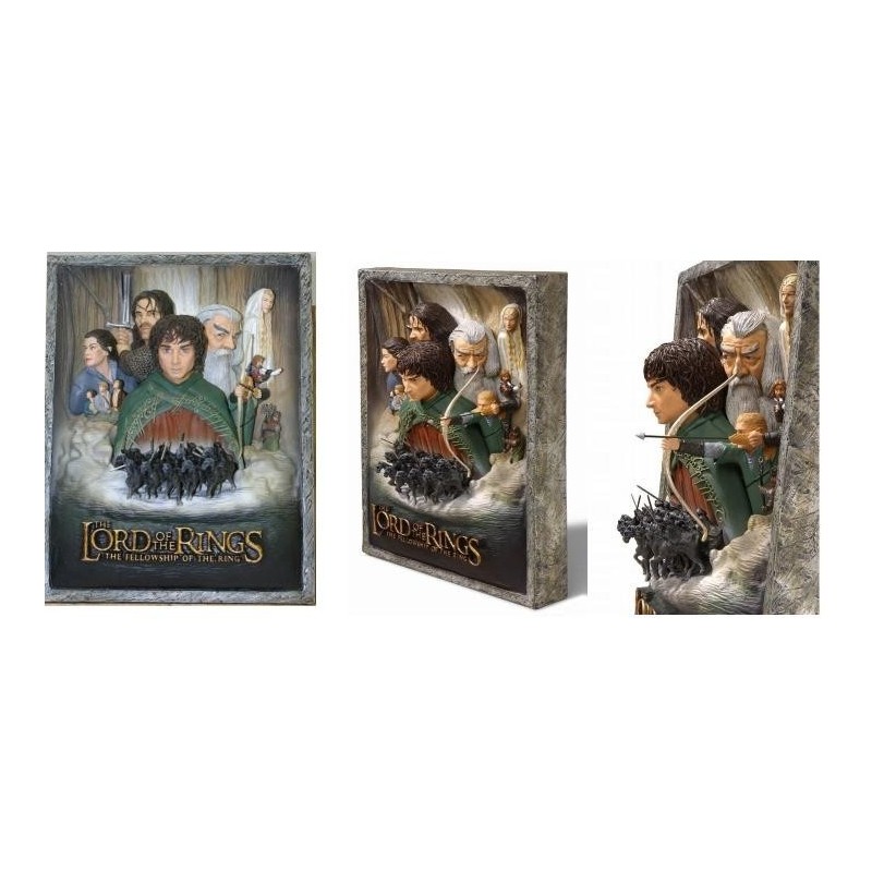 The Fellowship Of The Ring 3-D Poster Code 3