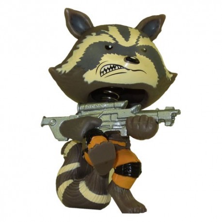 Rocket Raccoon (Foot Up) 1/12 Mystery Minis Guadians of the Galaxy Bobble-Head Figurine Funko