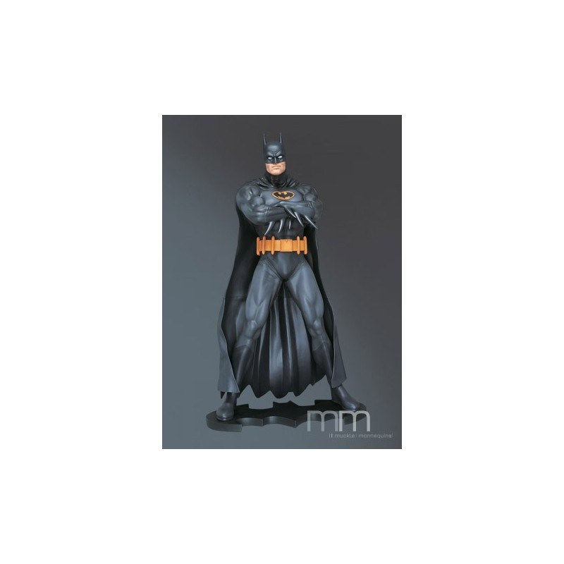 Batman Classic Blue Life Size Statue Oxmox