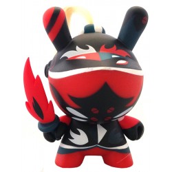 Red Medieval Knight Dunny Series 2/20 Patricio Oliver 3-Inch Figurine Kidrobot