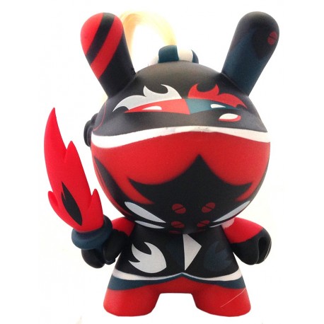 Red Medieval Knight Dunny Series 2/20 Patricio Oliver 3-Inch Figurine Kidrobot