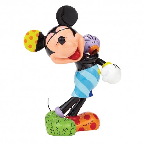 Laughing Mickey Mouse by Britto Statue Enesco