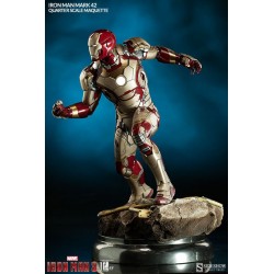 Iron Man Mark 42 Maquette Statue Sideshow