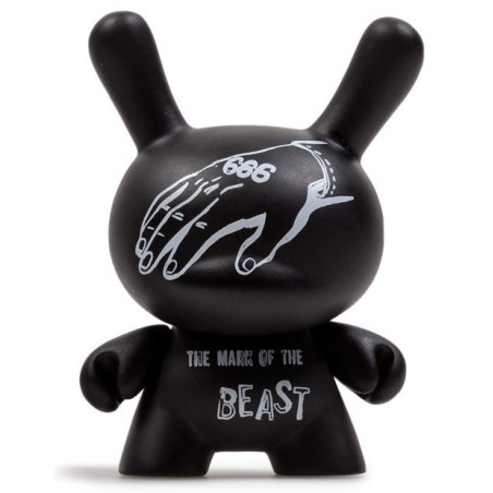 Mark of the Beast 1/48 Andy Warhol Series 2 Dunny 3-Inch Figurine Kidrobot