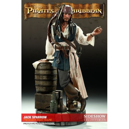 PRECO Jack Sparrow Exclusive Edition Premium Format Statue Sideshow
