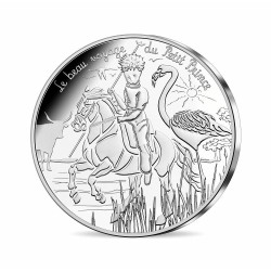 Le Petit Prince Monnaie 10€ Argent "A cheval" Monnaie de Paris