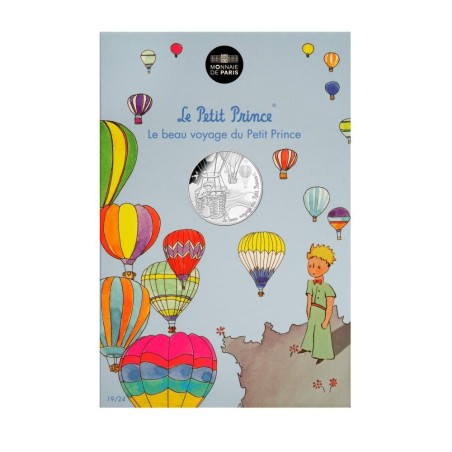Le Petit Prince Monnaie 10€ Argent "En mongolfière" Monnaie de Paris