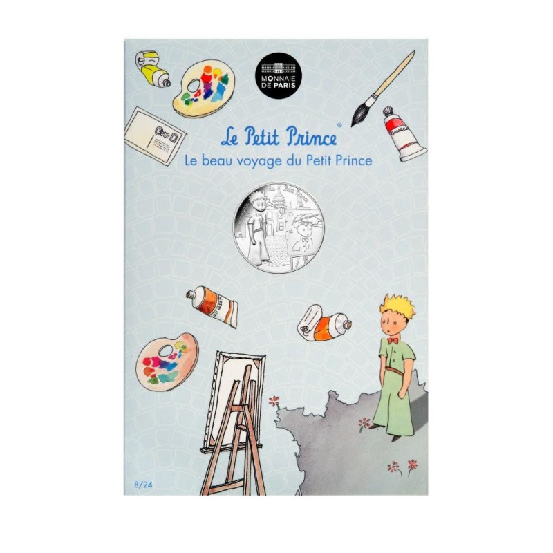 Le Petit Prince Monnaie 10€ Argent "Et les peintres" Monnaie de Paris