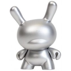 Dunny 10th Anniversary Silver 3-Inch Figurine Kidrobot