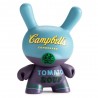 Blue Campbell's Soup 3/40 Andy Warhol Dunny Series 3-Inch Figurine Kidrobot
