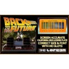 DeLorean Time Machine 2015 Aluminium Bar Code License Plate Back to the Future