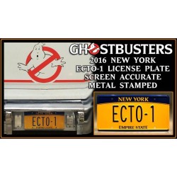 Cadillac 1980s ECTO-1 License Plate Ghostbusters (2016)