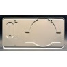 Number 10 Jeep Wrangler Sahara JP 10 License Plate Jurassic Park (1993)