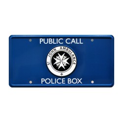 St. John Ambulance License Plate Doctor Who