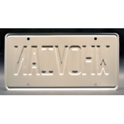 WHOVIAN Public Call Police Box License Plate Doctor Who