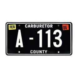 Tow Mater's Tow Truck A-113 License Plate Cars