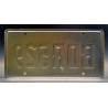 'Bluesmobile' 1974 Dodge Monaco BDR529 License Plate The Blues Brothers
