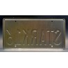 Tony Stark's Audi R8 e-tron STARK16 License Plate Iron Man