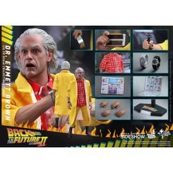 Dr. Emmett Brown - BTTF II MMS Figurine 1/6 Hot Toys