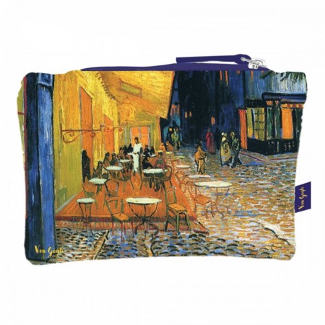 Pochette Coton Café le Soir VAN GOGH Enesco