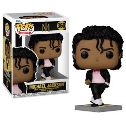 MICHAEL JACKSON (Billie Jean) POP! Rocks 360 Figurine Funko