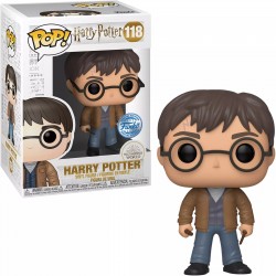 HARRY POTTER (with 2 Wands) POP! Exclusive Harry Potter 118 Figurine Funko