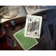 HARRY POTTER (Green Version) jeu de cartes à jouer Theory11