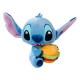 STITCH WITH BURGER 25cm Peluche Simba Toys