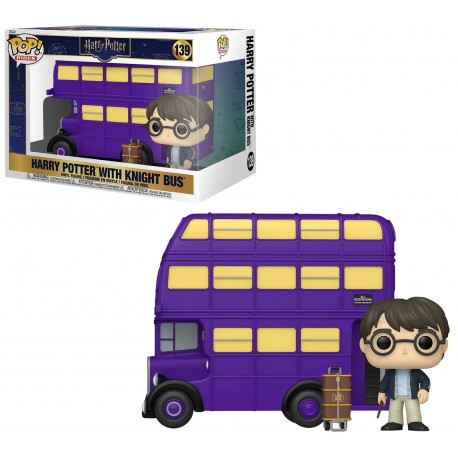 HARRY POTTER WITH KNIGHT BUS POP! Rides 139 Figurine Funko