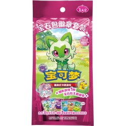 GEM PACK BADGE SET (CHINOIS) The Pokémon Company International