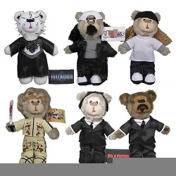 Lot 6 Peluches Screen Bears series 1 Neca